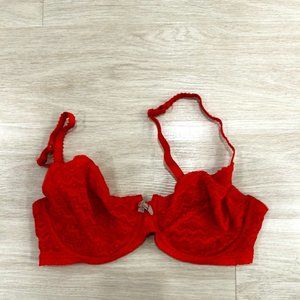 PRINCESSE TAM TAM - Underwired Lace Red Bra